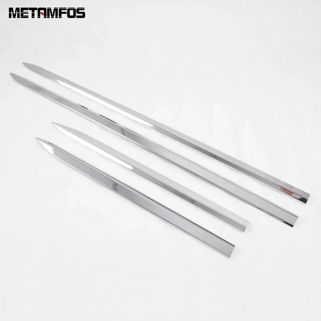 For Kia Sorento MQ4 -2024 2025 Carbon Fiber Door Side Line Strip Body Skirt Molding Trim Sticker Accessories Car Styling