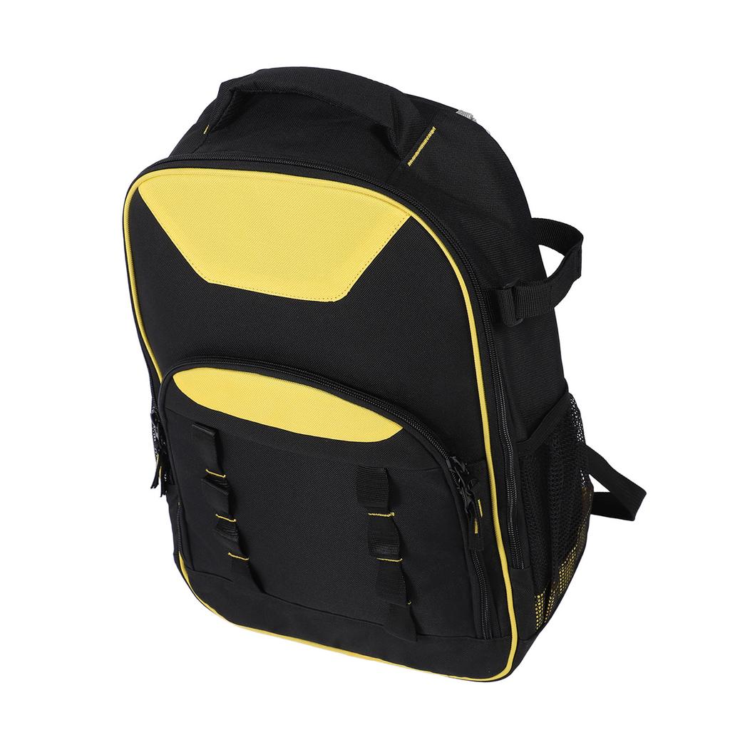 Sac à dos à outils en tissu Oxford, multifonction, étanche, à base moulée, pour électricien