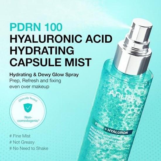 ANUA PDRN Hyaluronic Acid Hydrating Mist 100ml Moisturizing Skincare