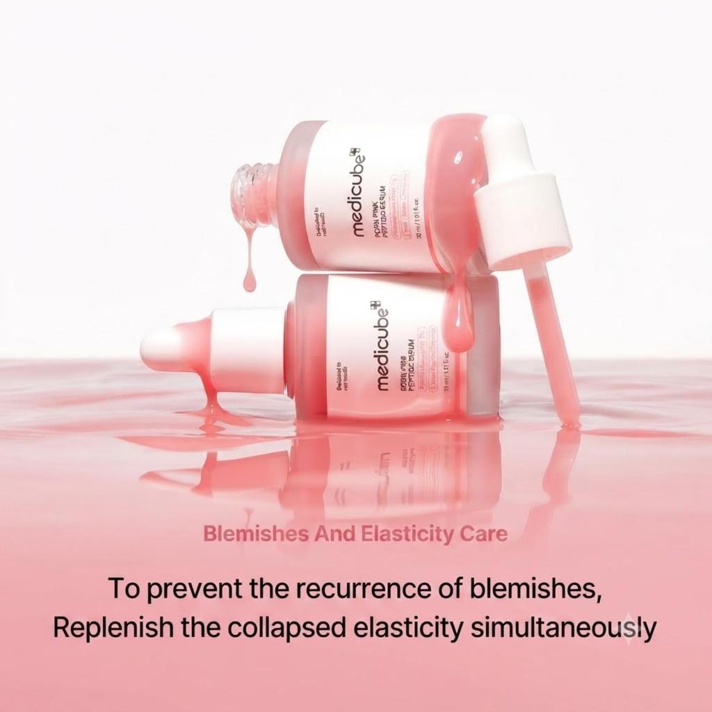 medicube PDRN Pink Collagen Capsule Cream 55g + Pink Peptide Ampoule 30ml Set + Free Mask Sheet