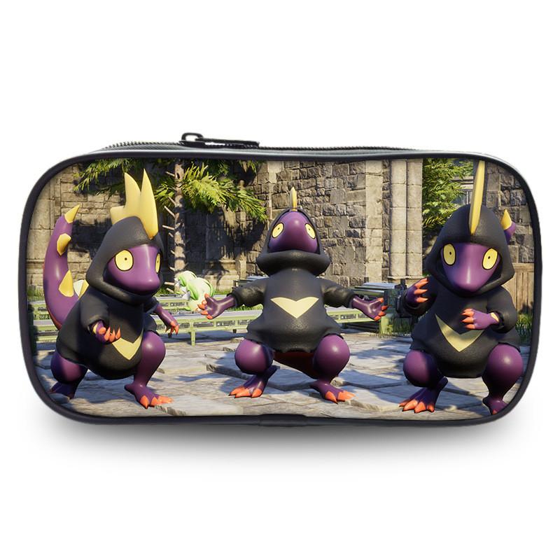 Trousse à crayons étudiante grande capacité Palworld Sac à papeterie élégant en polyester