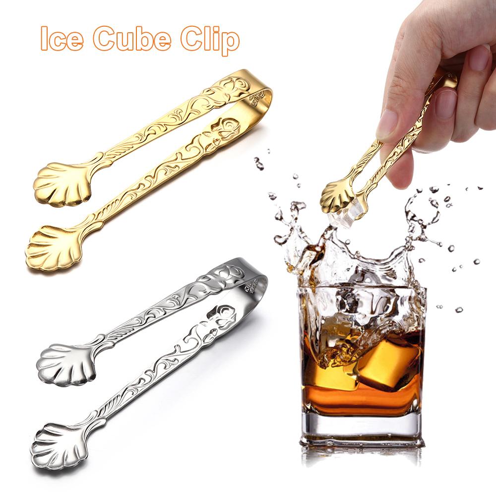 Stainless Steel Barbecue Tongs Serving Presentation Kitchen Tool Multiple Types Silver Plating Chef Food Tweezer BBQ Clip