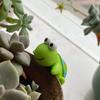 4PCS Lovely Turtles Resin Statues Miniature Resin Turtles Figurines for Car Dashboard and Indoor Display