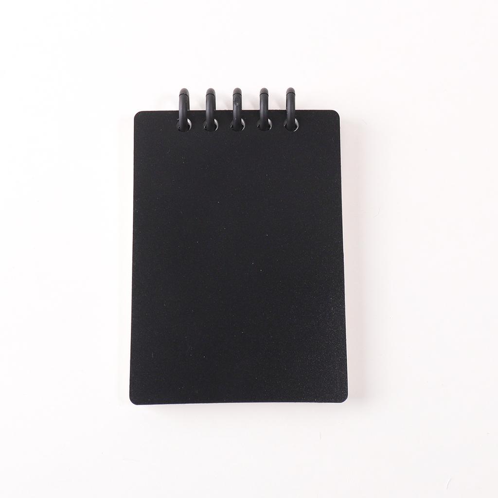 Loose-leaf spiral mini notebook, portable notepad, spiral-assembled memo book, suitable for outdoor home office and school use
