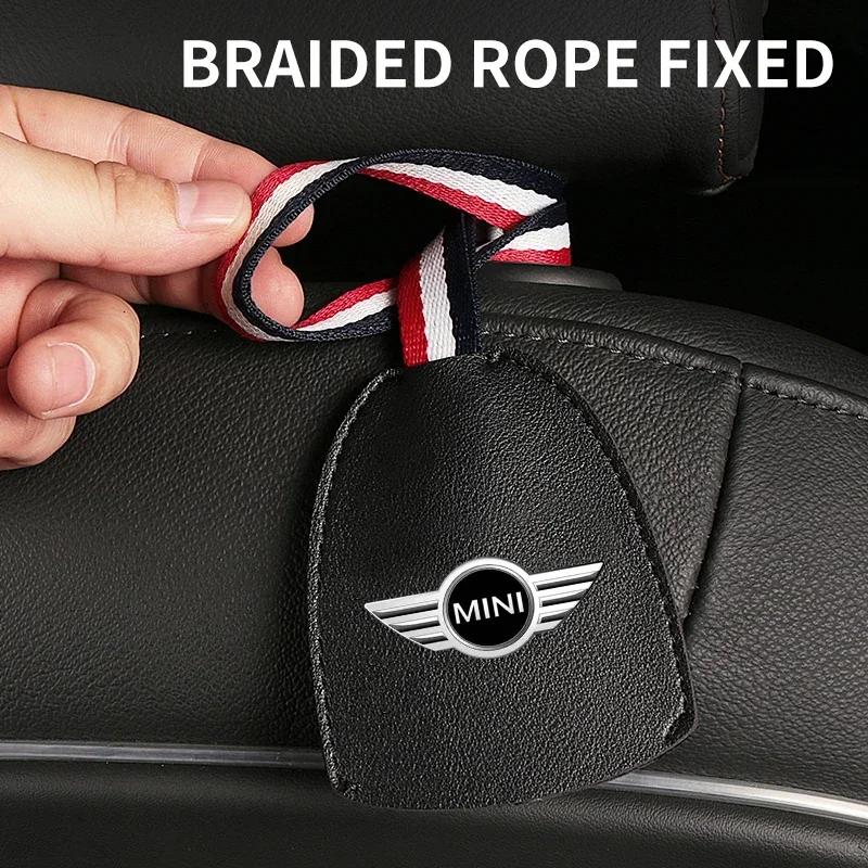 CCM1 E60 New Fashion Car Seat Back Storage Hooks Portable Car Headrest Hook For BMW Mini Cooper R56 R50 R53 F56 R60 2011 2012 2013 2