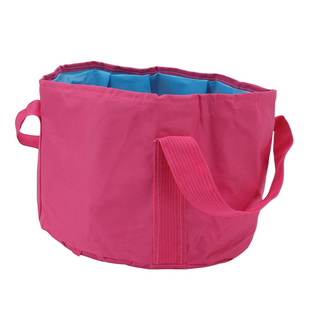 Collapsible Camping Bucket Multifunctional Portable Double Layer Foldable Water Container for Fishing Foot Soaking
