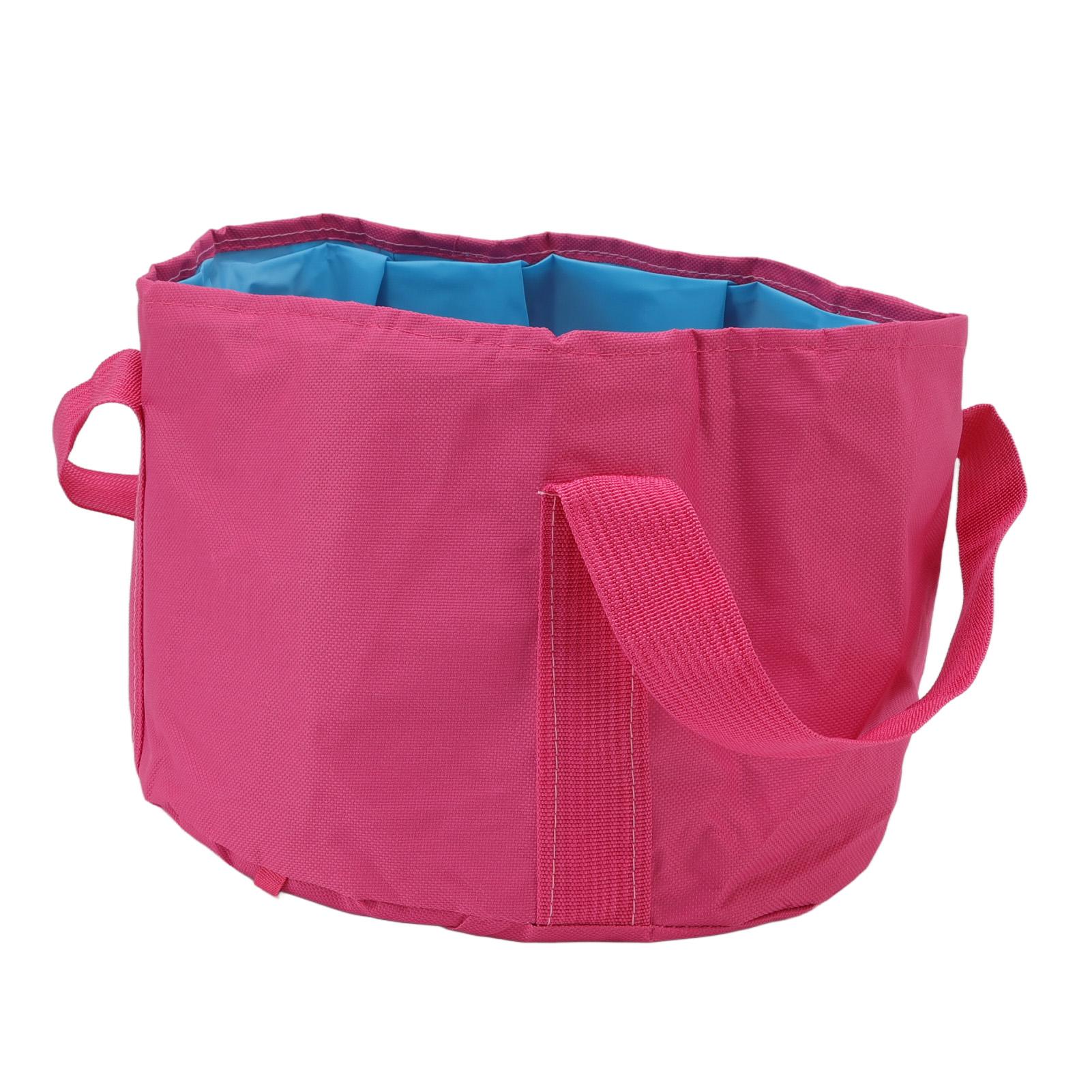 

Collapsible Camping Bucket Multifunctional Portable Double Layer Foldable Water Container for Fishing Foot Soaking