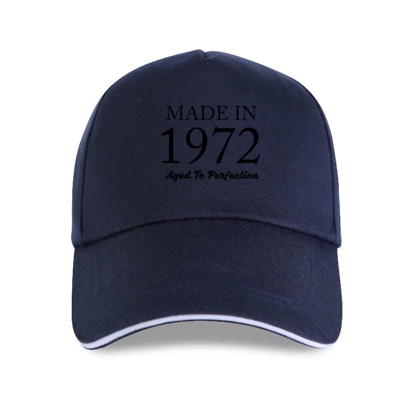 New Unisex Baseball Cap Made In 1972 Light Made In 1972 - Cool Women Tops