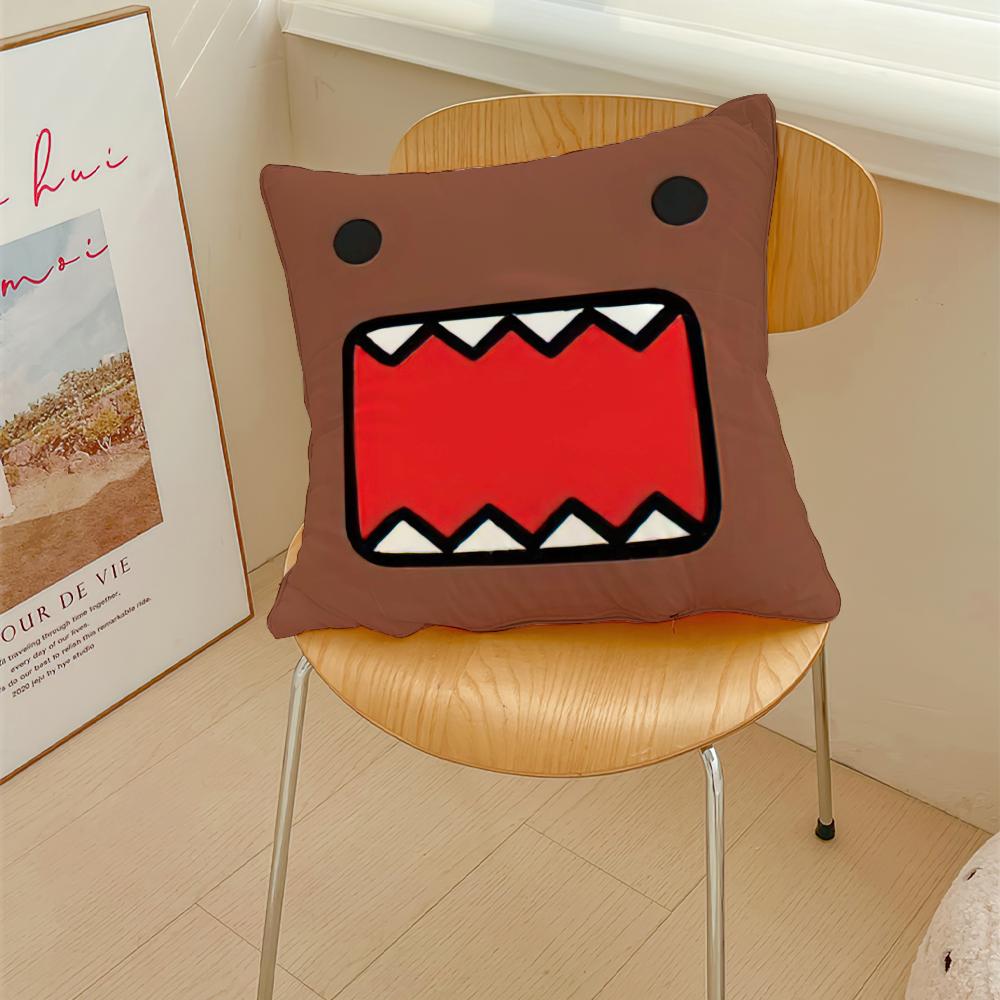 Tecknad Söt kuddfodral Kuddöverdrag Domo kun Överdrag Dekoration Rum Hem Soffa Vardagsrum Kontor Bil Nordisk Enkelhet