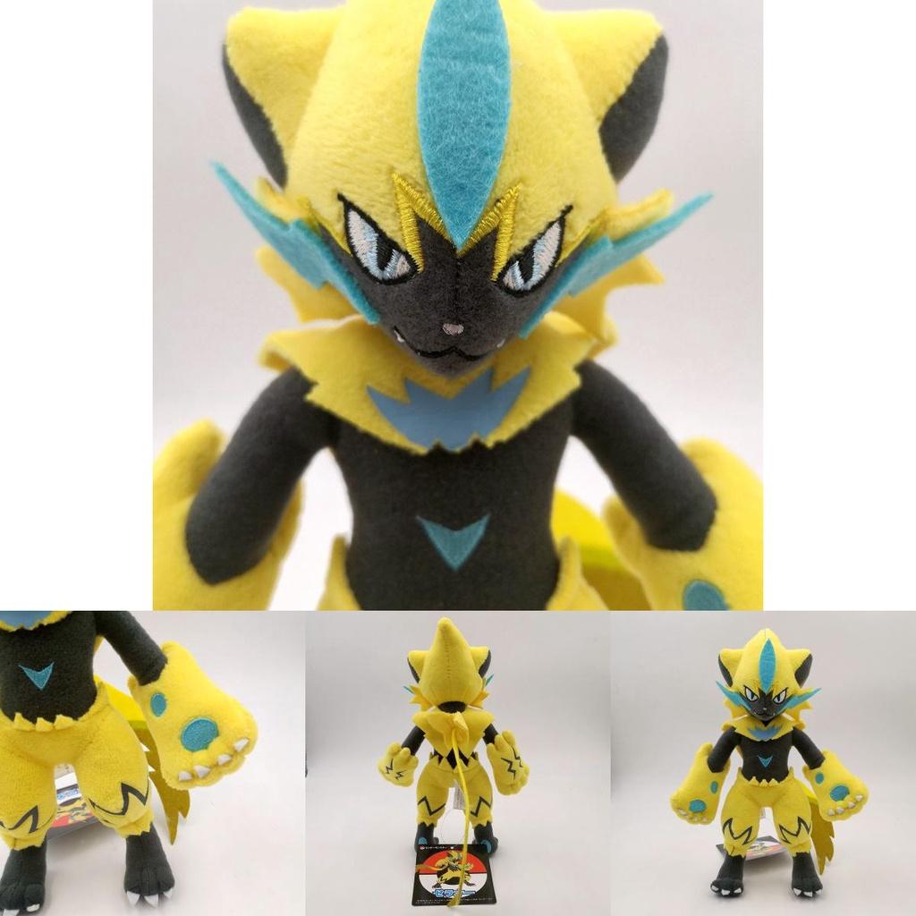 Muñeco de Peluche Zeraora Serie Eléctrica Bestia Divina de 25 cm Juguete Compañero Perfecto Para Abrazos