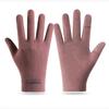 Soft Fleece Lined German Velvet Gloves Touch Screen Coldproof Cycling Gloves Keep Warm Windproof Women's Gloves Winter