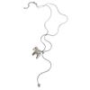 Vintage Zodiacal Horse Layering Necklace Stainless Steel Copper Neckchain For Women Fashion Jewelry Accessory Gift