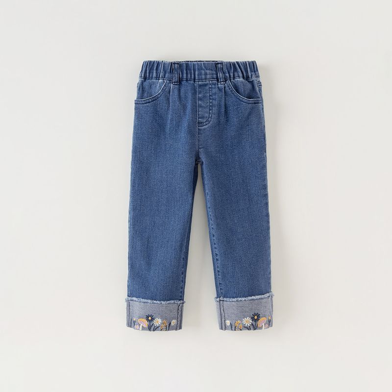 David Bella Girls  Jeans Children s New Straight-Leg Pants Little Girls  Clothing Spring Outfit Big Kids  Spring Long Pants