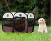 Dog/cat playpen 74x74x43cm - brown