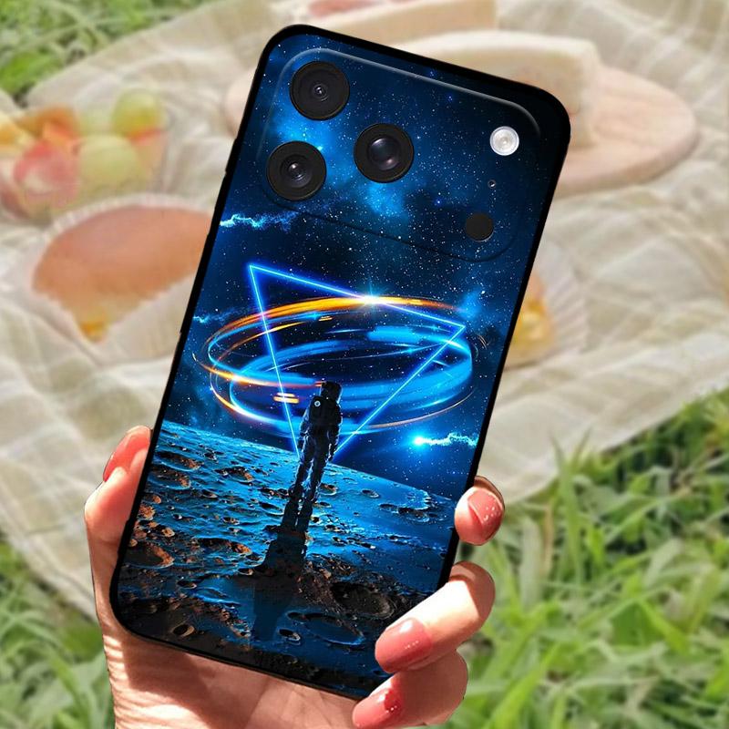 For IPhone 17 Pro 17Pro Case Luxury Wolf Lion Silicone Soft TPU Phone Cover For Apple IPhone17 Pro A3256 Cases Shockproof Coque