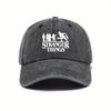 Versatile Old Washed Baseball Hat Cowboy Peaked Cap Street Fashion Hat for Women