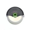 Stainless Steel Pizza Cutter with Protective Cover - Round Roller Kitchen Tool