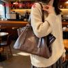 Borsa Tote Minimalista Urbana in PU con Chiusura a Zip per Uso Quotidiano