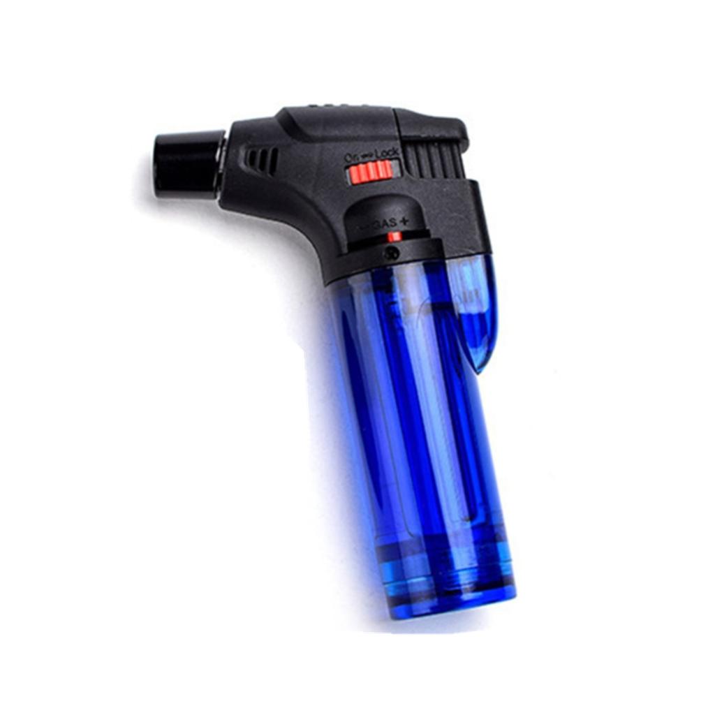Windproof Torch Lighter for Candle Fireplace Camping BBQ Kitchen (No Fuel)