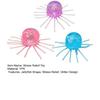 1/2/3Pcs Simulation Jellyfish Squeeze Toy Stress Relief Clear Glitter Jellyfish Sensory Toy Soft Stress Ball Sea Animal Fidget Toy
