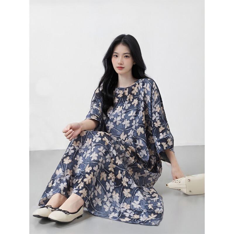 Aiyilian Women s Printed Summer Dress M