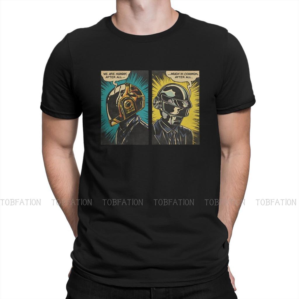 Human After All Special Tshirt Daft Punk Top Quality Hip Hop Graphic T Shirt Stuff Ofertas