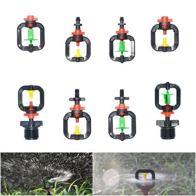 Gewächshaus Bewässerung Sprinkler Nebeldüse Mikrodrip Bewässerung Garten Einstellbar Sprüh Aufhängbar Rotierend Düse