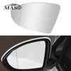 Replacement Left Right Door Side Heated Wing Mirror Glass Rearview Mirror for VW Golf MK7 GTI 2015 2016 2017 2018