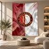 Dekorativer Wandteppich, Feyenoord Aufdruck Wandkunst, Leichte Wanddekoration Für Schlafzimmer Hintergrund