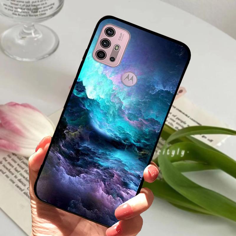 For Moto G10 Case Soft TPU Silicone Phone Cases For Motorola G13 G23 Protective Cover For Moto G100 Shockproof Bumper Fundas