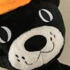 Black Cat Plush Toy - Cute Kitten Doll, Perfect Gift for Kids or Girlfriend's Birthday, Adorable Sleeping Companion.