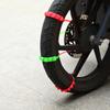 Universal Anti-skid Chain for Electric Vehicles: Prevents Tire Slipping on Snow for Motorcycles and Tricycles