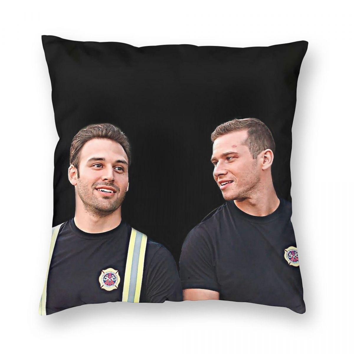 Evan Buckley Eddie Diaz  Square Pillowcase Polyester Linen Velvet Pattern Decorative Throw Pillow Case Bed Cover Wholesale 30x30cm