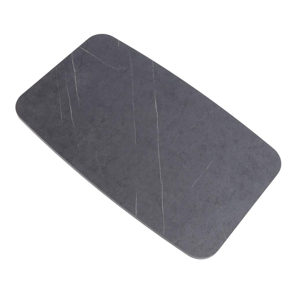 RV Table Top 29.53x17.72in Solid Wood Rectangular Boat Tabletop Panel with Marble Pattern for Marine Yacht Motorhome