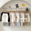 Children's Cartoon Raglan Sleeve Pajama Set - Spring 2025