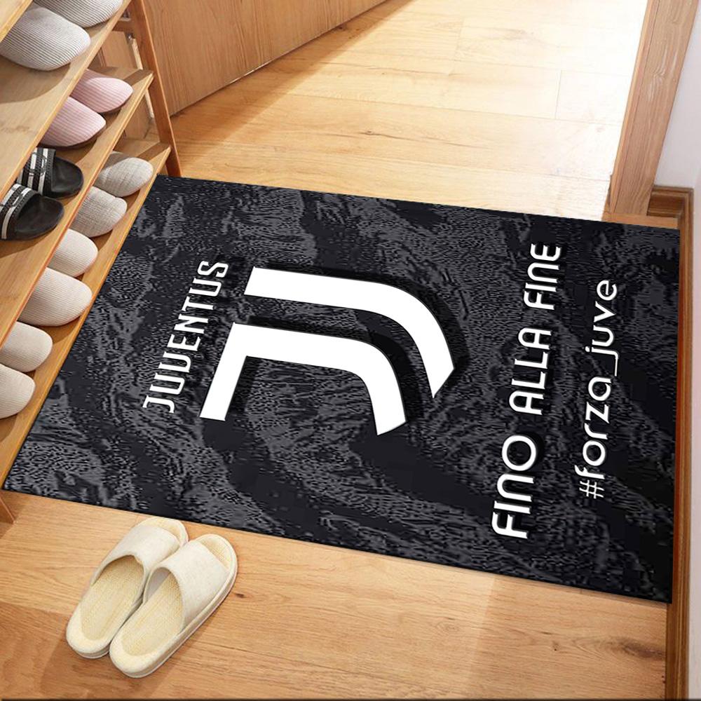 Juventus Floor Rug Office Rug Suitable For Entryway Kitchen Dormitory Study Room Antislip Rug Anime Office Decor