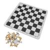 Chess Set Pieces Board Game Home Decor Kids Toy Chessboard Set Kit for Home Travel