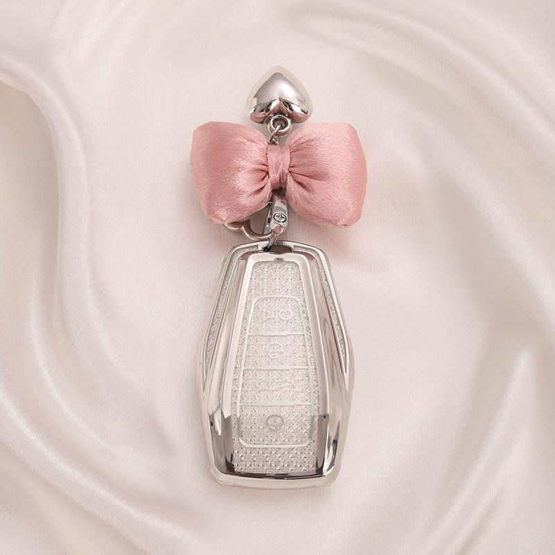 Crystal Tpu Key Case For Geely Coolray X6 Emgrand Global Hawk Gx7 Remote Smart Auto Car Key Case Cover Fob Holder Accessories