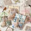 Far Wind Faith Material Retro Collage Coated Paper Stickers - Creative DIY