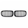 Glossy Black Car Grille Grill 2 Slat Front Kidney For BMW F15 F16 X5 X6 F85 F86 X5M X6M 2014-2018 Replacement Front Kidney Grill
