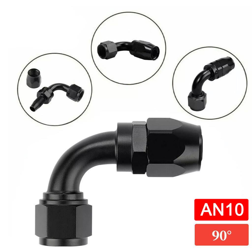 1 Pc AN10 AN12 AN16 Straight 45 60 90 120 150 180 Degree Oil Fuel Swivel Hose End Fitting Oil Hose End Adaptor Kit Universal Fuel System Fittings7