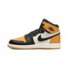 Air 1 Retro High OG PS Yellow Toe Kinder-Sneaker Taxi Schwarz Sail AQ2664-711