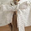 French Cotton Simple Seat Cushion,Fabric Not-Slip Soft Chair Pad, Ruffled Skirt Seat Cover, Soft Ruffled Design & Cotton Fill