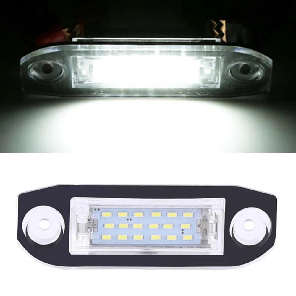 1/2Pcs Car LED License Plate Lights Auto Number Plate Lamp Replacement For VOLVO S40 S60 S80 XC60 XC70 XC90 C70 V50 V60 V70