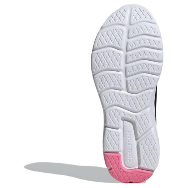Adidas Cloudfoam Move Lounger Core Black Cloud White Bliss Pink Women's Sneakers ID6516