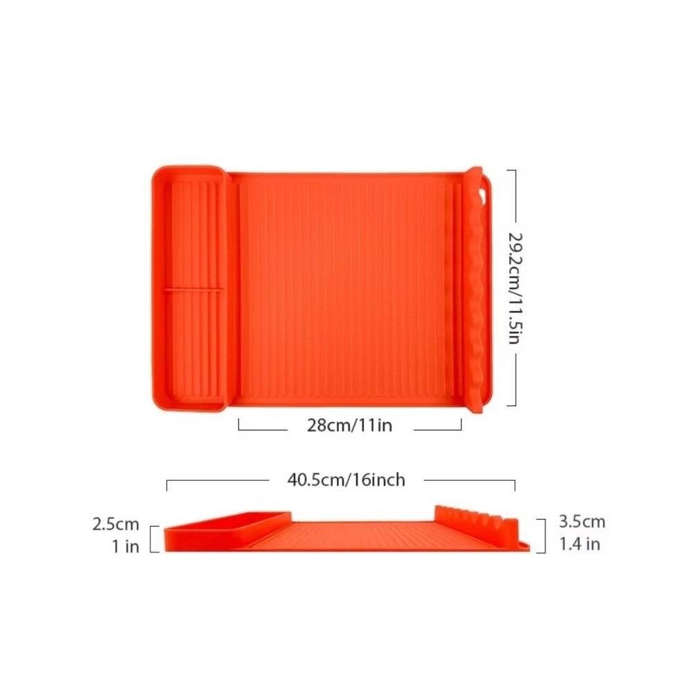 Outdoor BBQ Mat Silicone BBQ Grill Mat Multifunctional Oil Protection Pad  BBQ Accessories