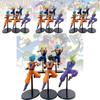 Exquisite Dragon Ball Z Super Saiyan Goku And Gohan Battle Model Anime Figurine Set