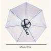 1pc/ 2pcs Drooping Fishing Hat Umbrella,  Adult Hat Umbrella, Head-wearing Umbrella Men and Women Outdoor Folding Sun Umbrella