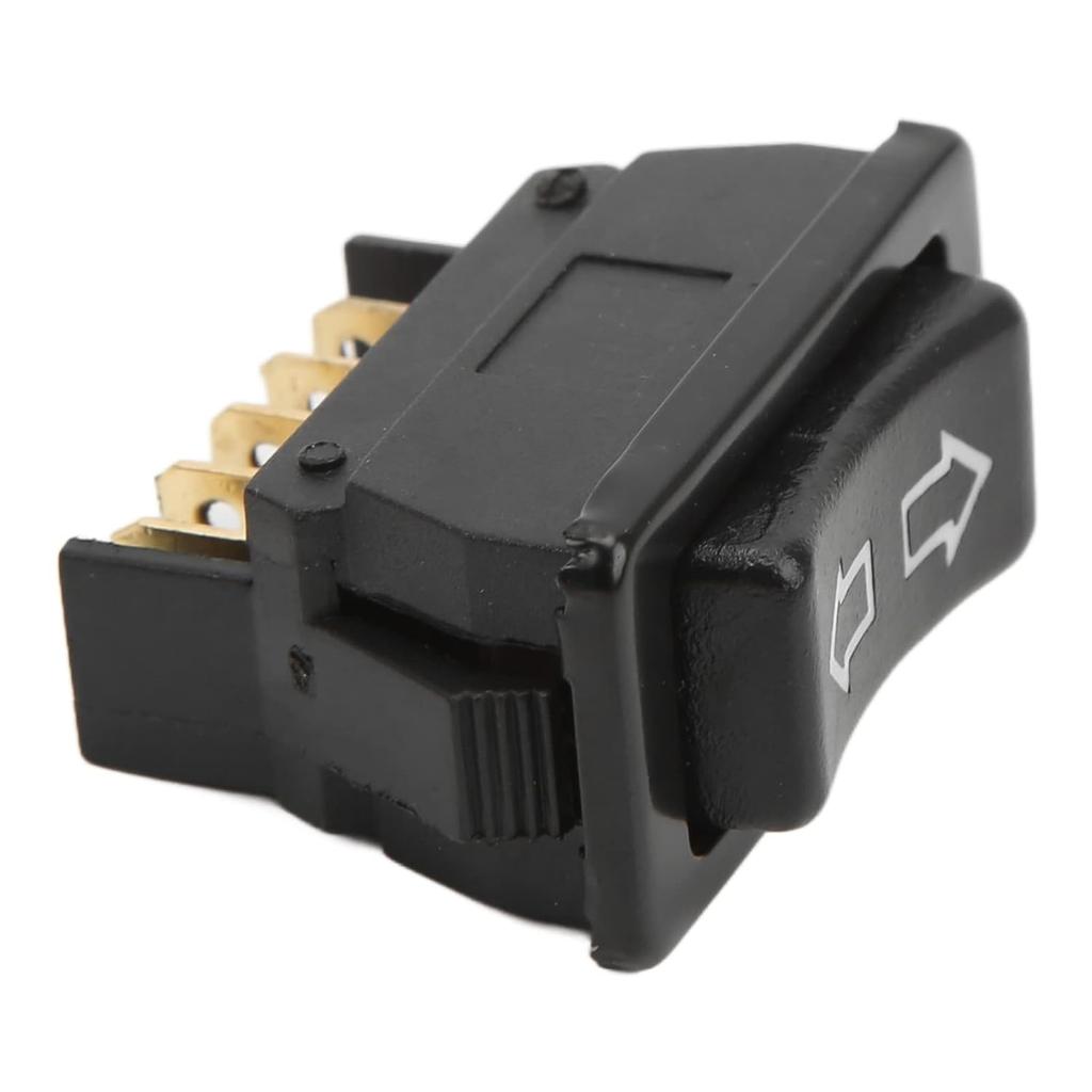 Power Door Window Switch 4PCS 5Pin Power Window Switch Car Universal Glass Drive Switches with Green Lamp DC12V 24V