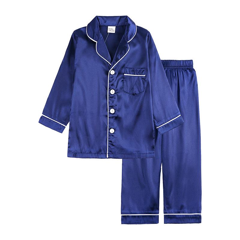 Kids Tales Summer Silk Pajama Set for Boys & Girls